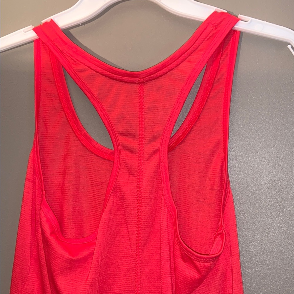 Under Armour Orange Racerback Run Tank Top - Size Small - Picture 4 of 4